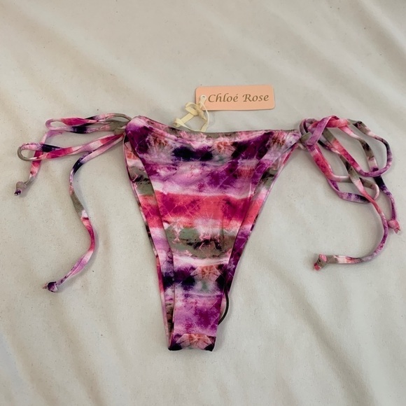 Chloe‎ Rose Dream On Tie Dye Cheeky Bikini Bottom - Picture 2 of 5